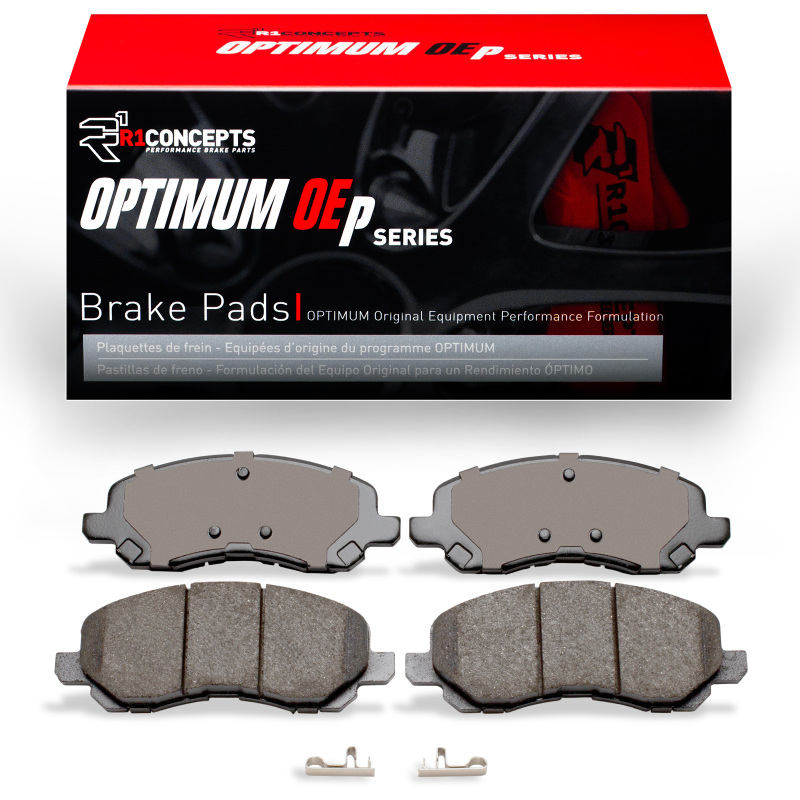 Jeep Patriot Brake Pads - Front - R1 Concepts - Optimum OE - `16-`17